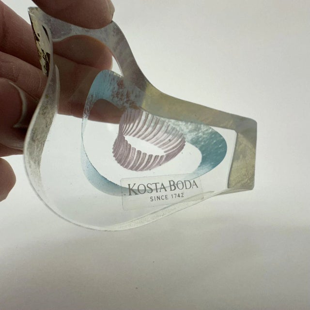 Small Bird Sculpture by Bertil Vallien for Kosta Boda, 1990s For Sale - Image 4 of 7