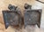 Metal 1940s Scottie Bookends in Brass & Iron For Sale - Image 7 of 7