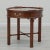Baker Furniture Chinese Chippendale Fretwork Carved Mahogany Tea Lamp Table For Sale - Image 13 of 13