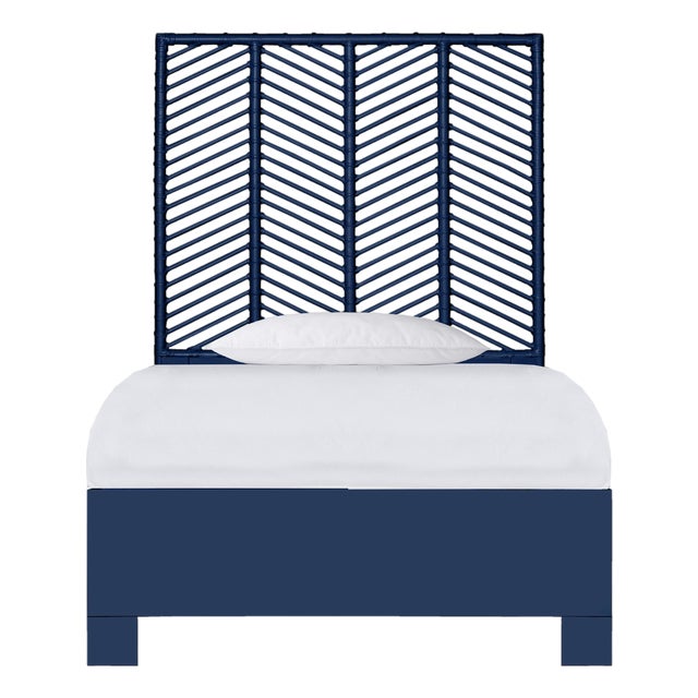 Liam Standard Bed Twin - Navy For Sale