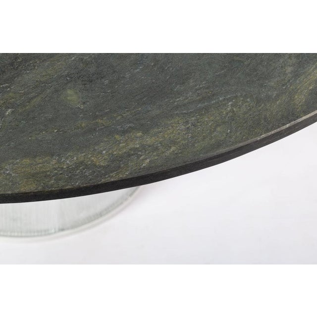 Not Yet Made - Made To Order Bent Dining Table in White Transparent from Pulpo For Sale - Image 5 of 14