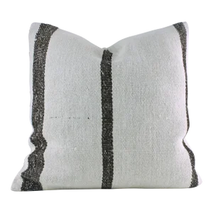Turkish Decorative Handmade Vintage Hemp Kilim Pillow Cover