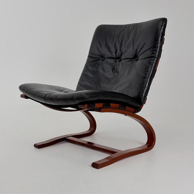 Mid-Century Modern Kangu Lounge Chair by Elsa Solheim and Nordahl Solheim for Rybo, 1970s For Sale - Image 6 of 18