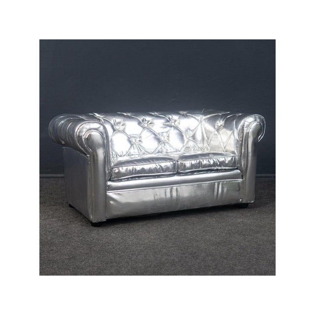 Small English Chesterfield Sofa For Sale - Image 13 of 13