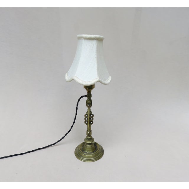 Art Nouveau Bronze Table Lamp For Sale - Image 5 of 18