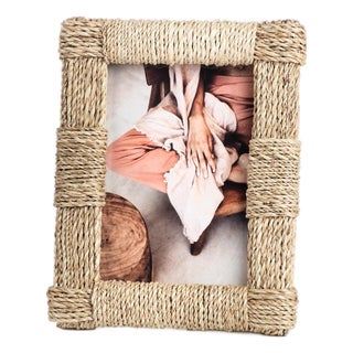 Abaca Rope Photo Frame- 5" x 7" For Sale