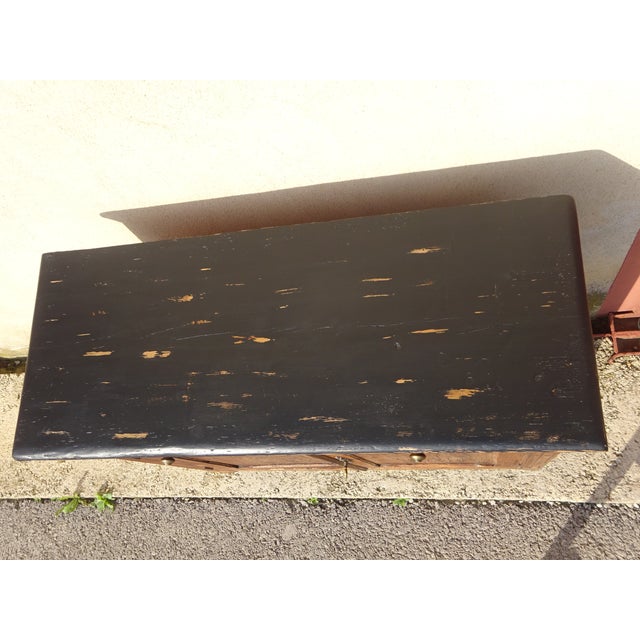 Vintage Parisian Pine Buffet, 1890s For Sale - Image 9 of 18