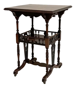 Antique Victorian Side Table, 19th Century