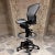 Metal Classic Herman Miller Aeron Mesh Tall Stool Adjustable Office Chair For Sale - Image 7 of 12