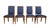 Ethan Allen Vintage Ethan Allen Adison French Neoclassical Dining Chairs - Set of 4 For Sale - Image 4 of 18