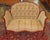 Mahogany Louis XV French Style Tufted Loveseat Sofa Settee Dimensions: 49" Wide X 22" Deep X 36.5" Tall This settee was...