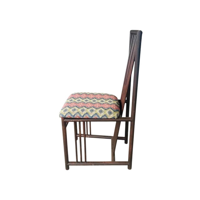 1980s 1980s Vintage A. Sibau Italian Dining Chairs- Set of 8 For Sale - Image 5 of 6
