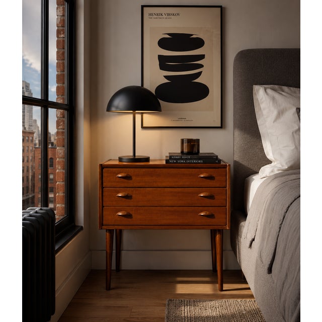 Arne Vodder Danish Teak Chest of Drawers attributed to Arne Vodder, Denmark, 1960s For Sale - Image 4 of 17