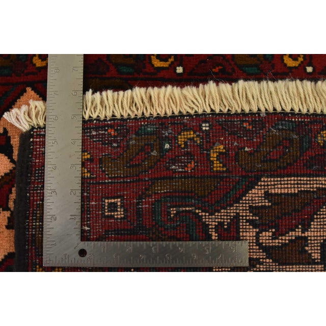 Baloch Rug 3’3” X 5’7” Pink Wool Vintage Tribal Hand-Knotted Oriental Carpet For Sale - Image 11 of 11