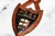 Traditional Charming English Miniature Antique Edwardian Hand Painted Carved Wood School Shield Plaque Preppy Academic Home Decor For Sale - Image 3 of 9