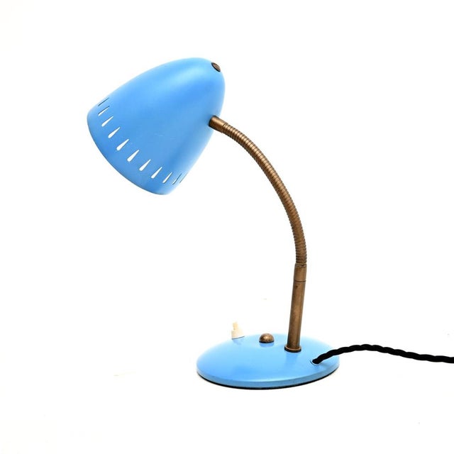 1950s Vintage Dutch Desk Lamp attributed to H. Busquet for Hala, 1950 For Sale - Image 5 of 8