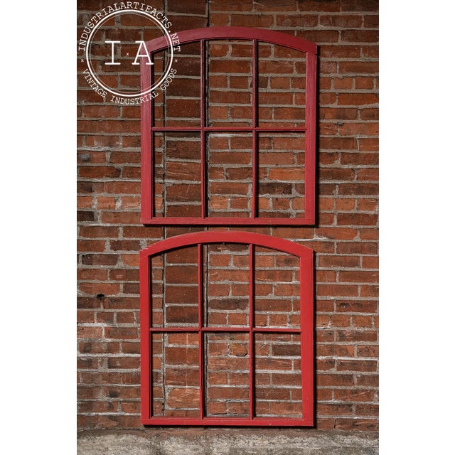 Antique Salvaged New Orleans Architectural Door & Window Panel Set For Sale - Image 11 of 14