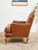 Mid 20th Century Traditional Leather Bergère Armchair With Nailhead Trim For Sale - Image 4 of 12