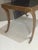 Bronze Cast Bronze Sabre Leg Bench W. Wood Seat For Sale - Image 8 of 8