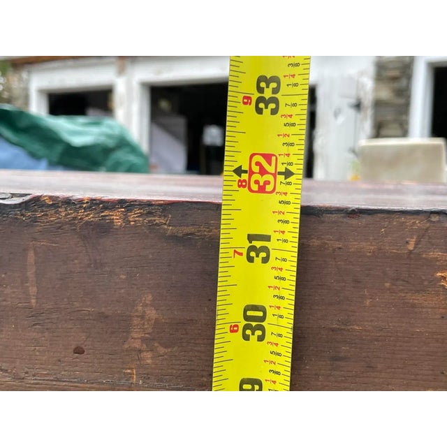 Wood Early 20th Century Korean Tansu Style Wooden Cupboard Cabinet For Sale - Image 7 of 7