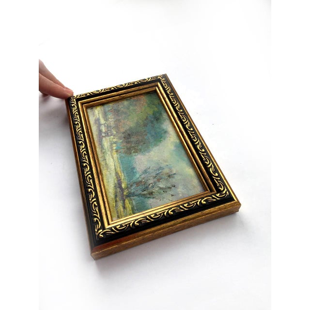 Framed Original Painting Plein Air Landscape Style by Valeriya Serova For Sale - Image 4 of 9