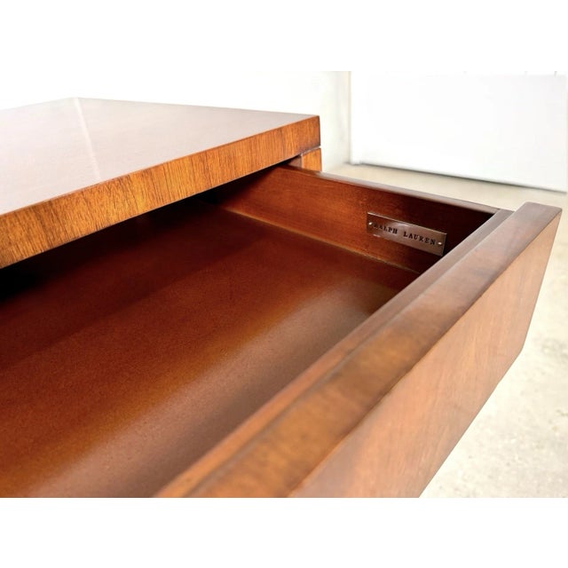 Early 21st Century (2) Ralph Lauren Modern Hollywood Night Stands / Side Tables For Sale - Image 5 of 9
