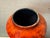 Vintage Fat Lava Vase in Orange from Scheurich, 1970s For Sale - Image 13 of 16