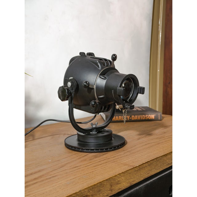 1960s Pig Nose Theater Spotlight Desk Lamp from Strand Electric, England, 1960s For Sale - Image 5 of 16
