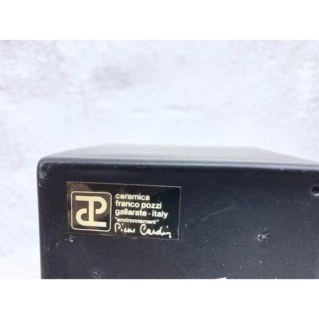 Ceramic Desk Organizer by Pierre Cardin for Ceramica Franco Pozzi, 1970s For Sale - Image 7 of 8