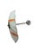 Vintage Pendant Light in Glass, Poland, 1970s For Sale - Image 6 of 11