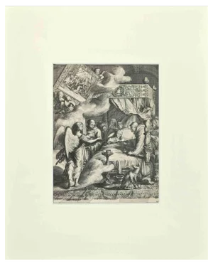 Romeyn de Hooghe, La Manière de se Bien Preparer à La Mort, Etching, 1700