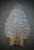 Gold Murano Art Glass Sandblasted Light White and Brass Wall Light and Sconces, 2000 For Sale - Image 8 of 11