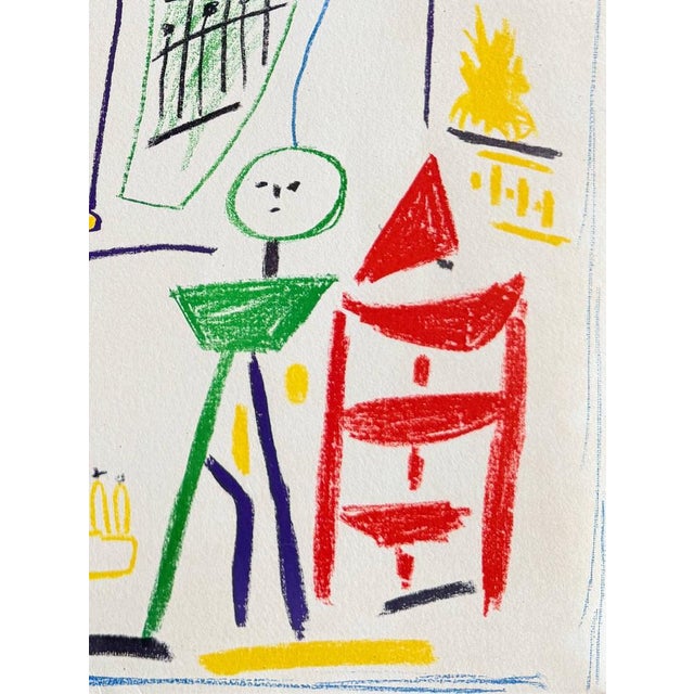 Modern Pablo Picasso, Dans l'Atelier de Picasso, 1957, Lithograph For Sale - Image 3 of 7