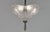 Metal French Art Deco Pendant Light Chandelier by Hanots 1930 France For Sale - Image 7 of 16