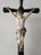 Antique Crucifix, 1800s, Wood & Porcelain, in Very Good conditions. Designed before 1890