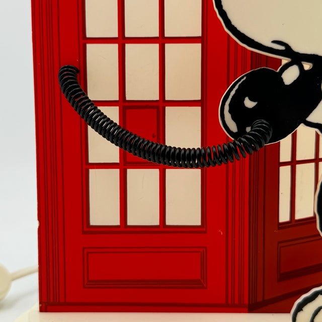 Vintage Snoopy Table Lamp by Nuova Linea Zero, 1980s For Sale - Image 17 of 18