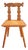 Folk Art Plank Chair with Mythical Creatures, Italy, 1950 For Sale