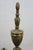 Antique Brass Cast Iron Colonial Federal Fireplace Hearthware Andiron Fire Dogs For Sale - Image 4 of 18