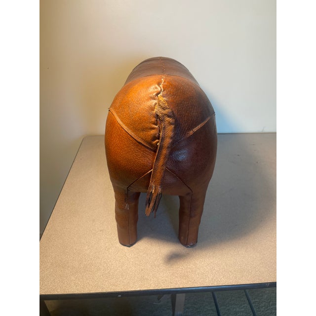 1960s 1960s All Leather Abercrombie and Fitch Rhino For Sale - Image 5 of 16