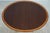 Georgian Style Oval Mahogany Inlaid Dining Table For Sale - Image 4 of 18