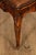 Rococo Style Leather Upholstered Carved Mahogany Window Bench For Sale - Image 18 of 18