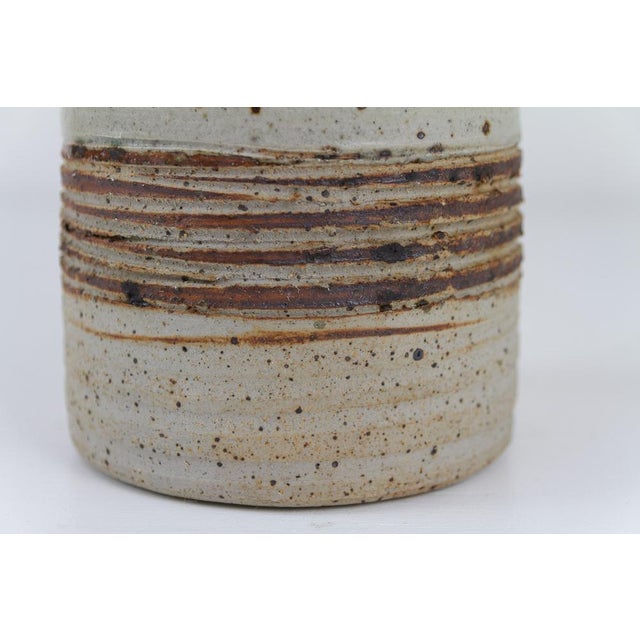 Danish Modern Ceramic Table Lamp by Tue Poulsen, 1960s For Sale - Image 9 of 18