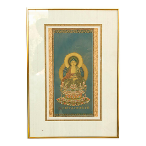 Infinite Compassion Framed Buddha Meditation Painting