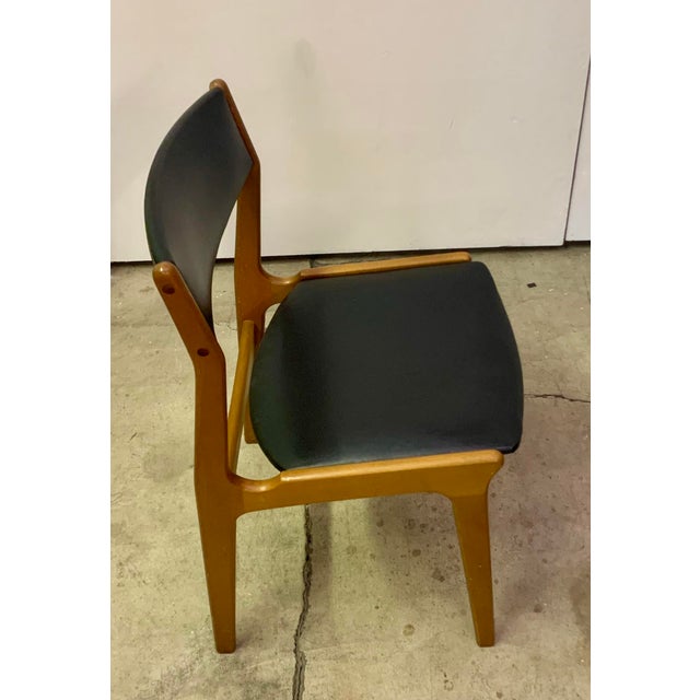 Brown A Pair of Mid Century Modern Chair Attributed to Erik Buch For Sale - Image 8 of 14