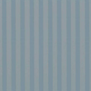 Zoffany Suffolk Stripe Fabric in Stockholm Blue - a Sample For Sale