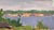 Realism Original River Landscape Oil Painting, Ukrainian Artist Sokolovsky, 1970s 17-31 For Sale - Image 3 of 6