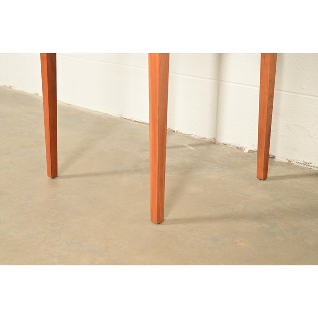 Harden Furniture Arts and Crafts Shaker Solid Cherry Wood Occasional Side Table or Tea Table For Sale - Image 9 of 11