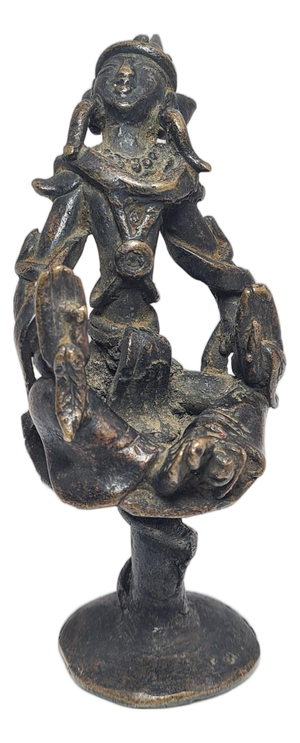 Antique Asian Metal Figurine, 1900