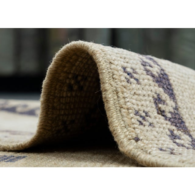 Textile Turkish Vintage Rug 4'4" x 7'1" #17505 For Sale - Image 7 of 8