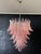 Beautiful and huge Italian Murano Chandelier composed of 75 splendid pink glasses that give a very elegant look. The...